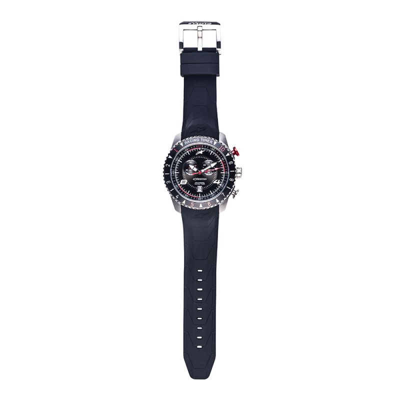 Tech Watch Racing Timer-Black/Steel