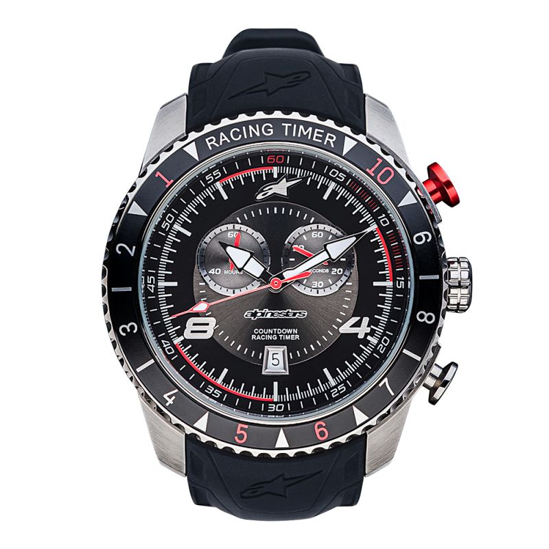 Tech Watch Racing Timer-Black/Steel