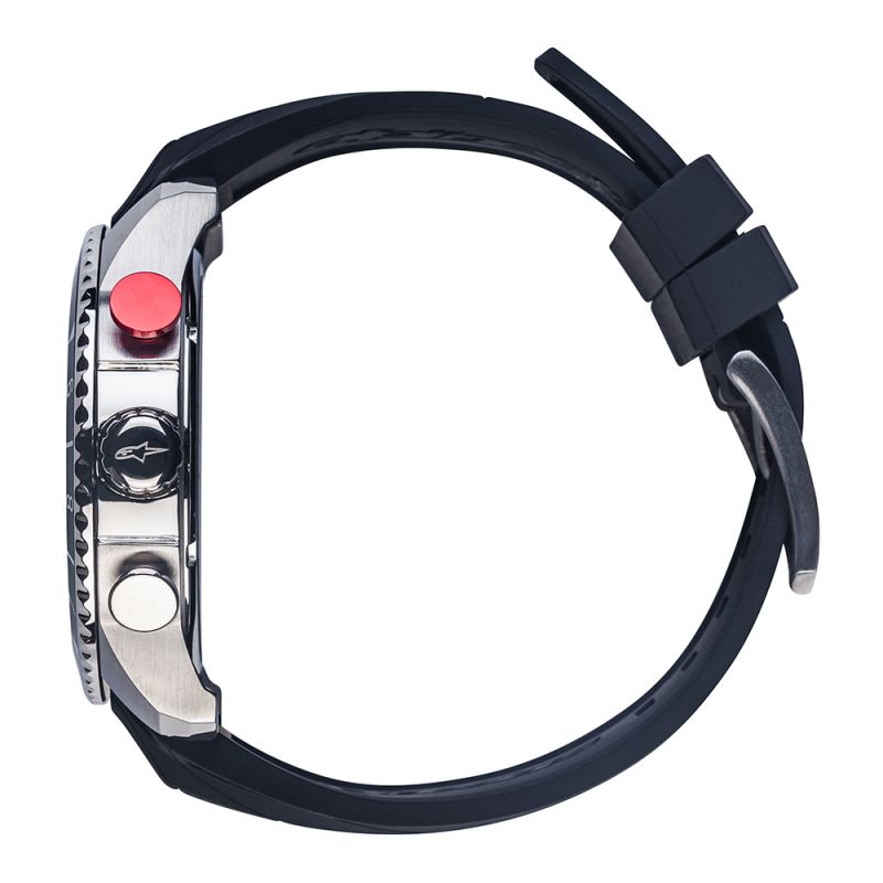 Tech Watch Racing Timer-Black/Steel