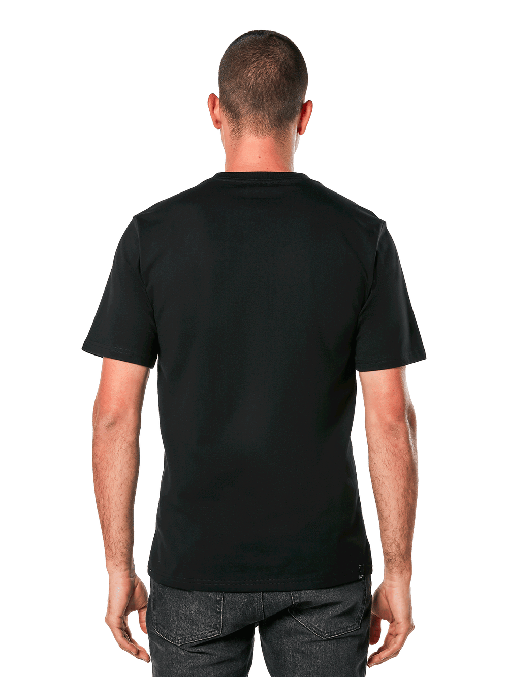Alpinestars Ageless Shadow CSF Tee, Short Sleeve T-Shirt, Black, Rear View, Casual Motorsport Streetwear