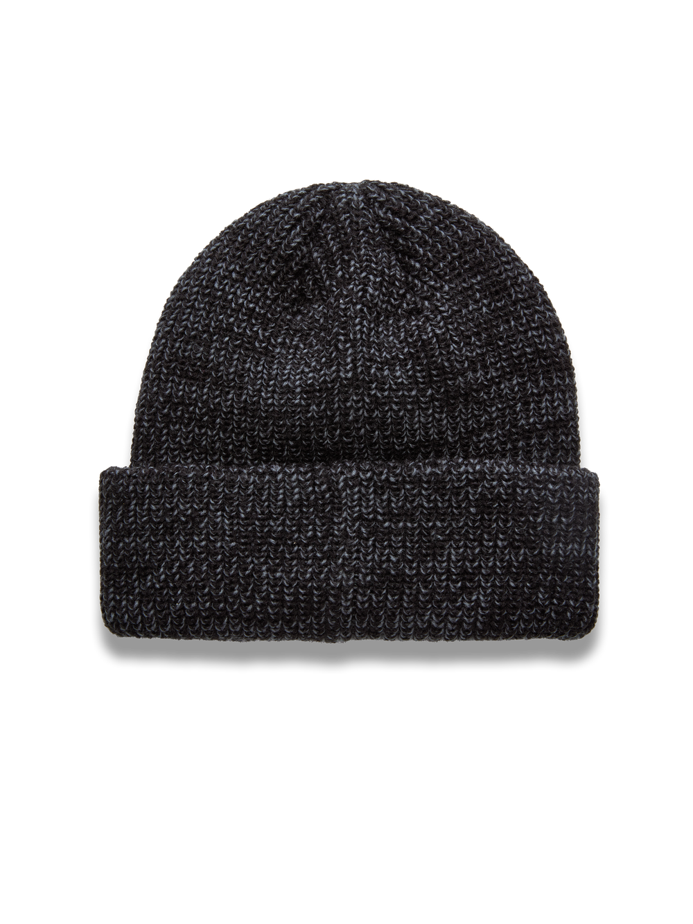 Alpinestars Unload Rib Cuff Beanie in Charcoal Gray Melange, knit jersey stitch and shallow fit sportswear hat.