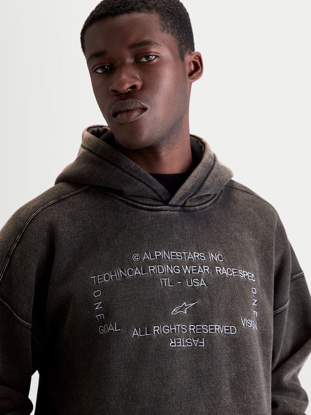 Infinite Washed Oversized Hoodie