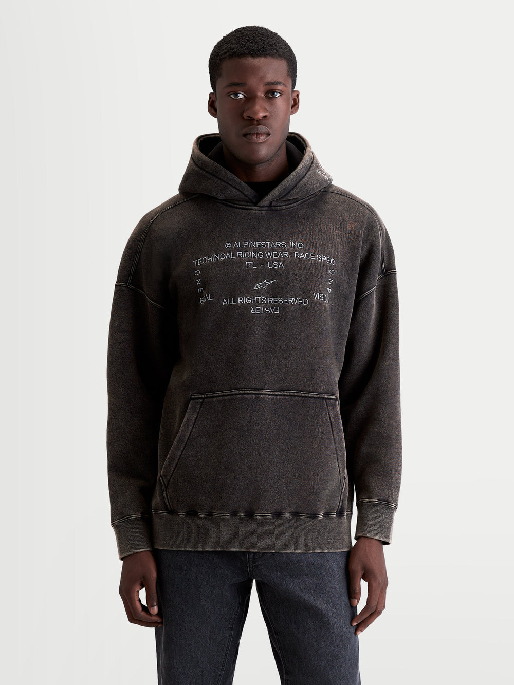 Infinite Washed Oversized Hoodie