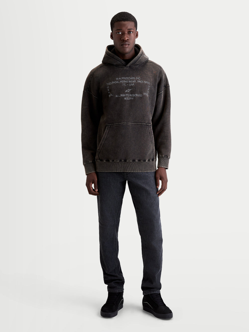 Infinite Washed Oversized Hoodie