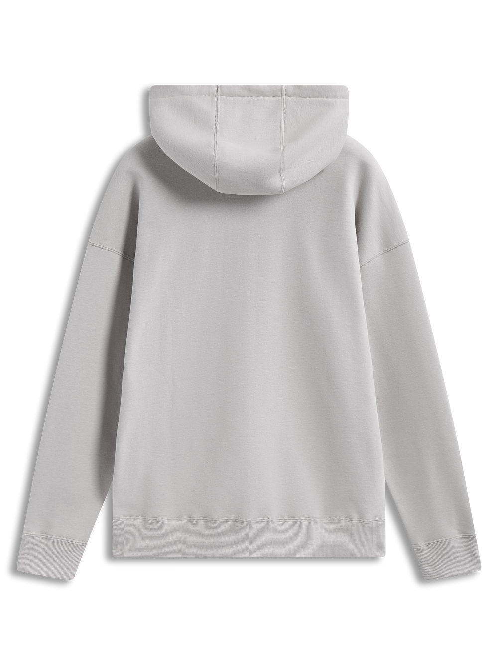 Alpinestars Prelude Oversized Hoodie, Sand sportswear fleece, back view showing relaxed fit and self-lined hood.