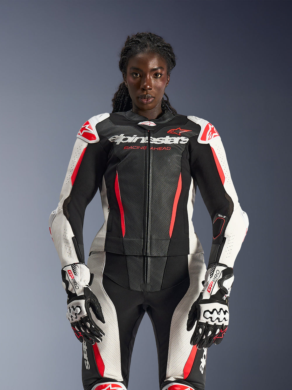 Women Stella GP-R7 Leather Suit - 2Piece