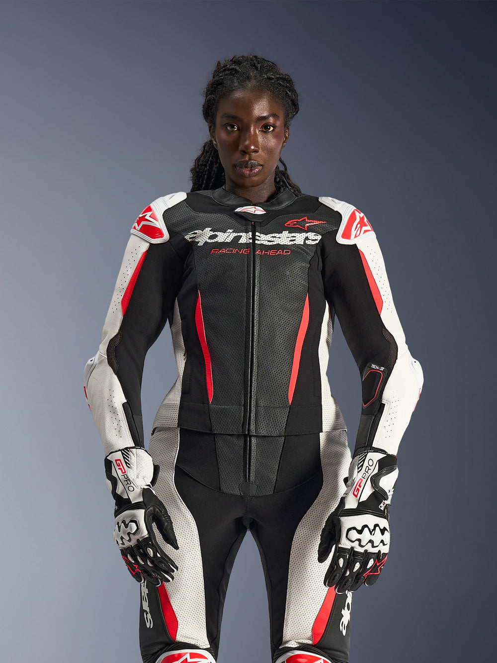 Women Stella GP-R7 Leather Suit - 2Piece