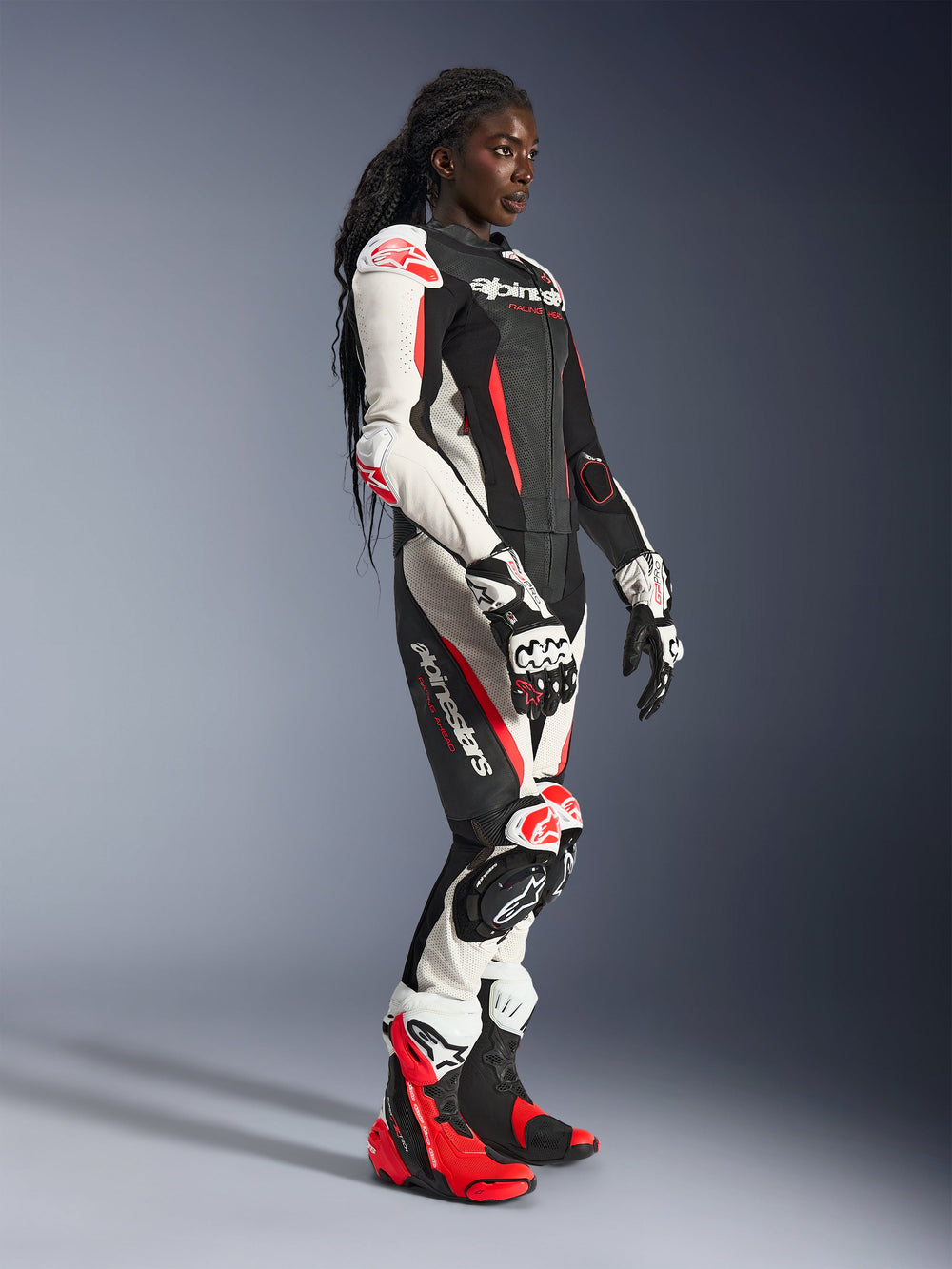 Women Stella GP-R7 Leather Suit - 2Piece