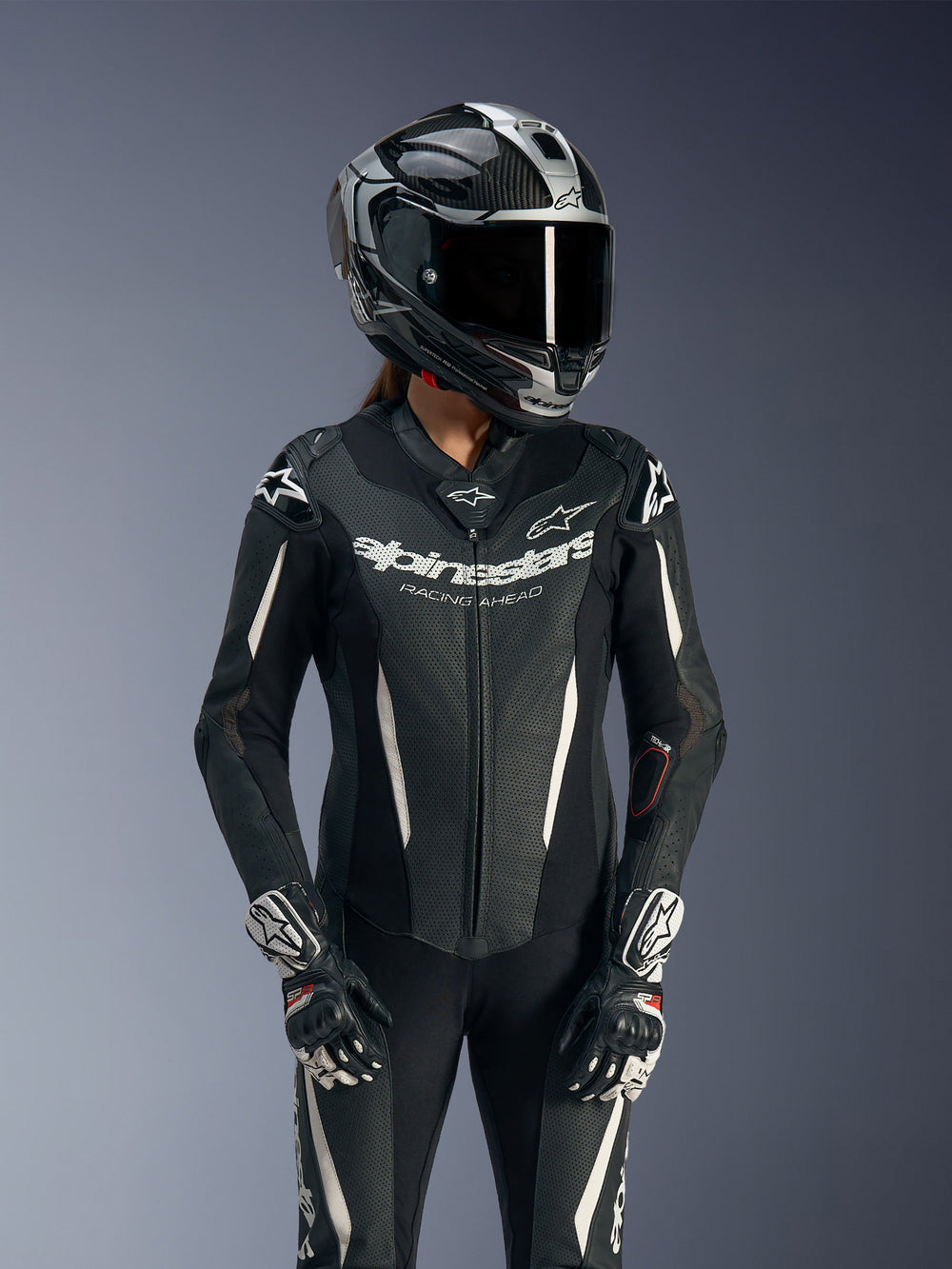 Women Stella GP-R7 Leather Suit - 1Piece