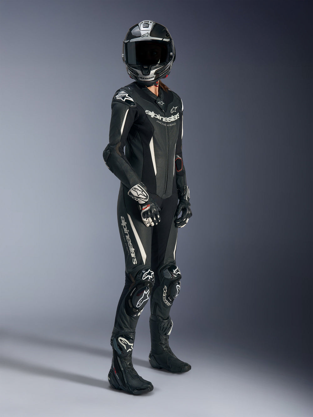 Women Stella GP-R7 Leather Suit - 1Piece