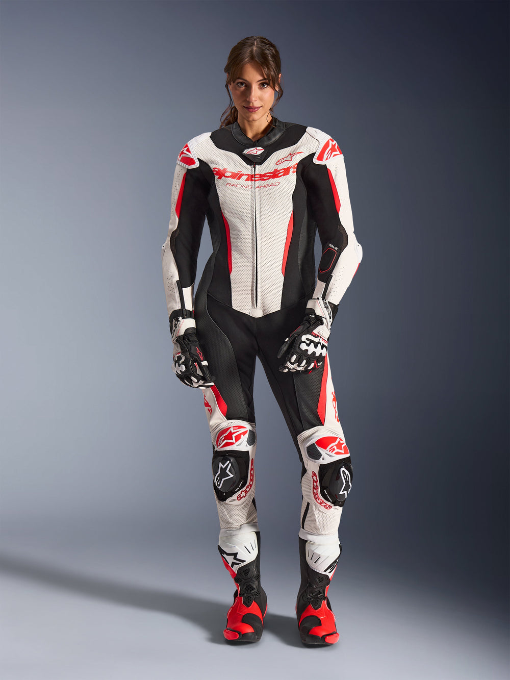 Women Stella GP-R7 Leather Suit - 1Piece