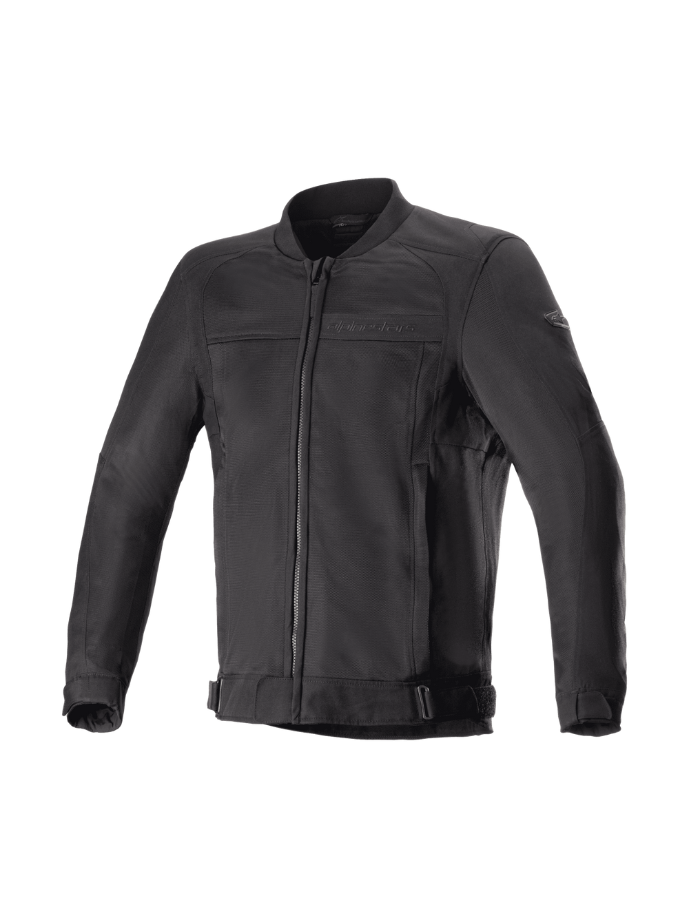 Alpinestars Luc V2 Air Jacket, Men's Black Urban Motorcycle Bomber Jacket, Ventilated Mesh, Tech-Air Ready.