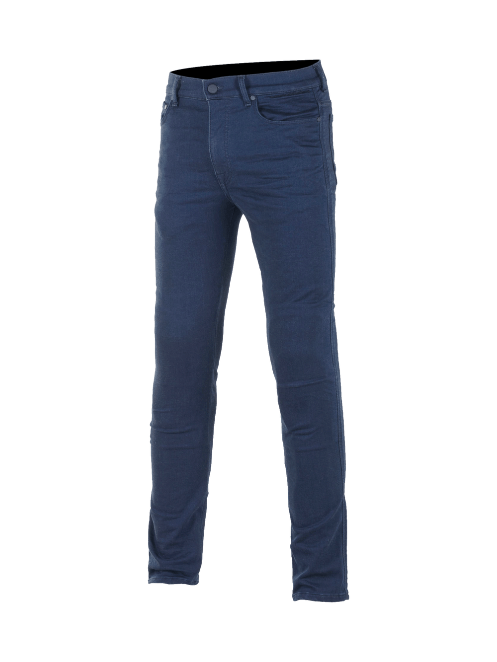 Alpinestars Cerium Tech Stretch Riding Denim, Men's Slim Fit Motorcycle Pants, Rinse Blue, CE Certified Nucleon Plus protection.