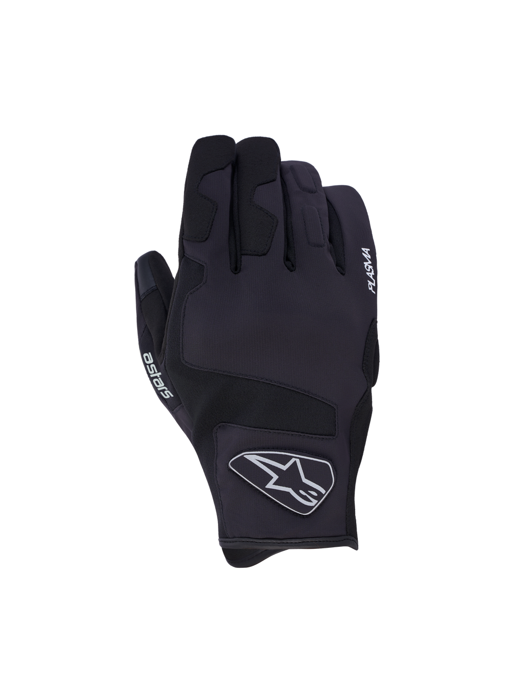 Alpinestars Ignite Drystar Insulated Gloves, motorcycle riding gloves, Black and Ecru, with Plasma knuckle protection and waterproof Drystar membrane