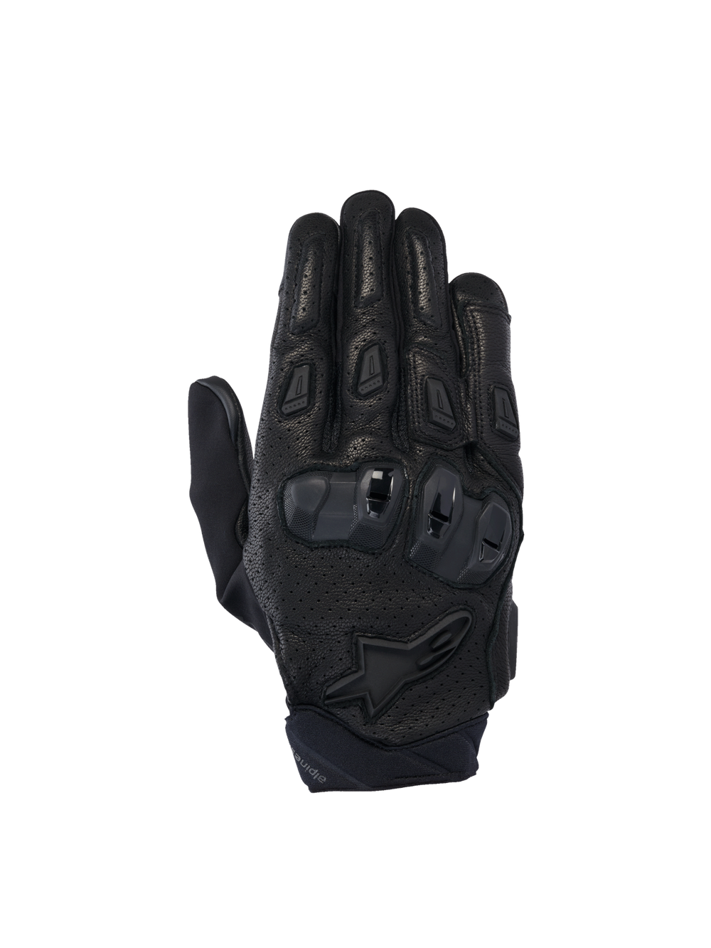 Alpinestars SP X 7 Gloves, Motorcycle Sports Gloves, Black, Perforated Leather, TPU Knuckle Protection, CE Certified