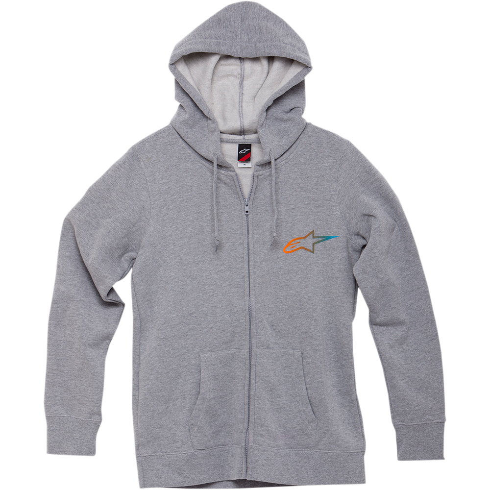 Women Ageless Gradient Zip-Up Hoodie