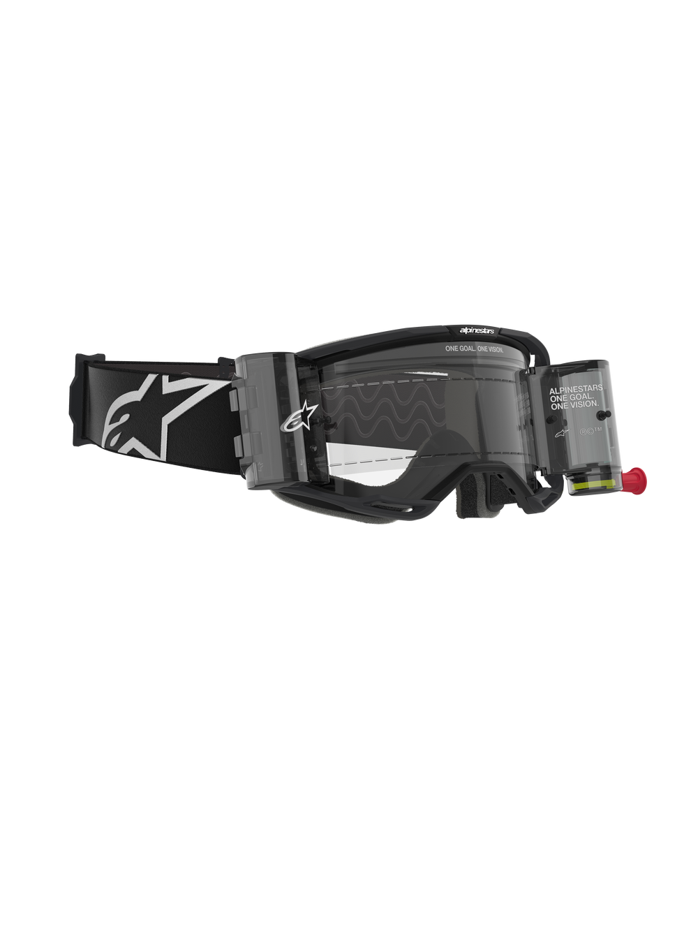 Vision 8 Wordmark Goggles Roll Off