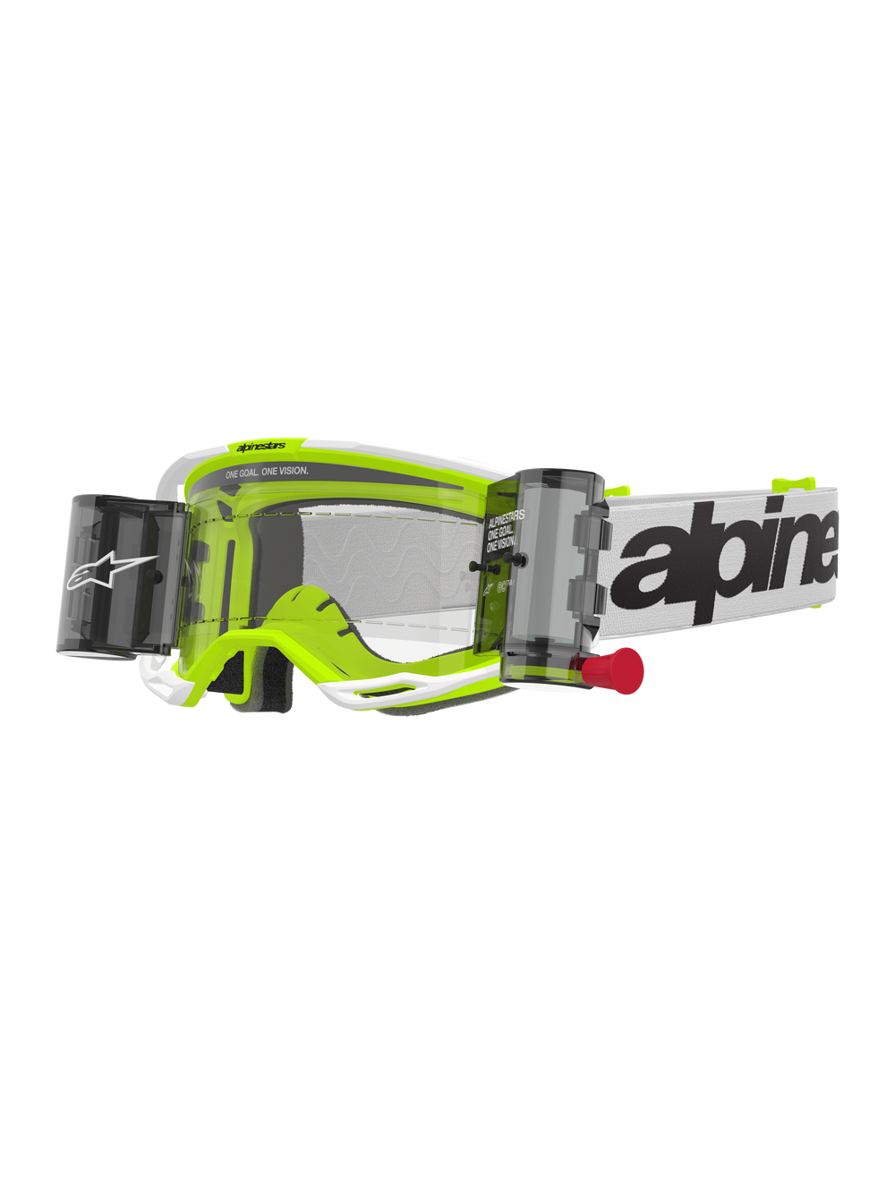 Vision 8 Wordmark Goggles Roll Off
