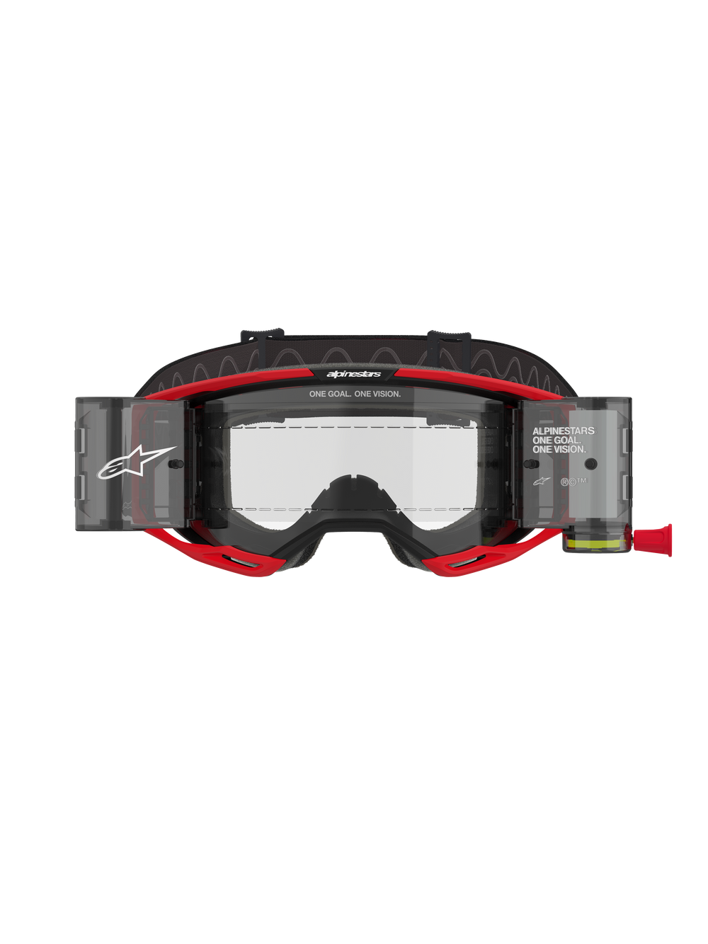 Vision 8 Wordmark Goggles Roll Off