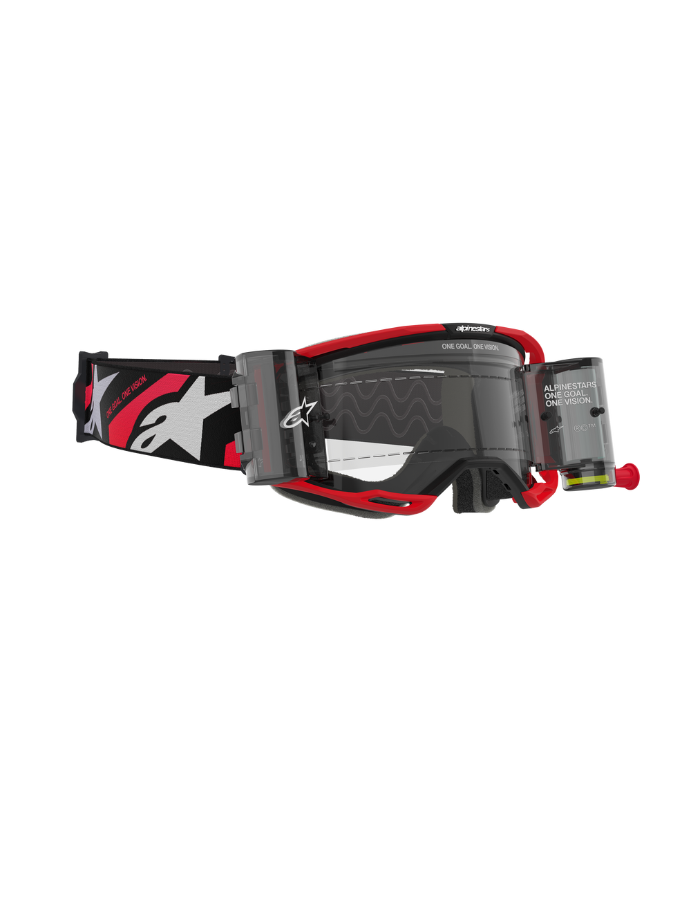 Vision 8 Wordmark Goggles Roll Off