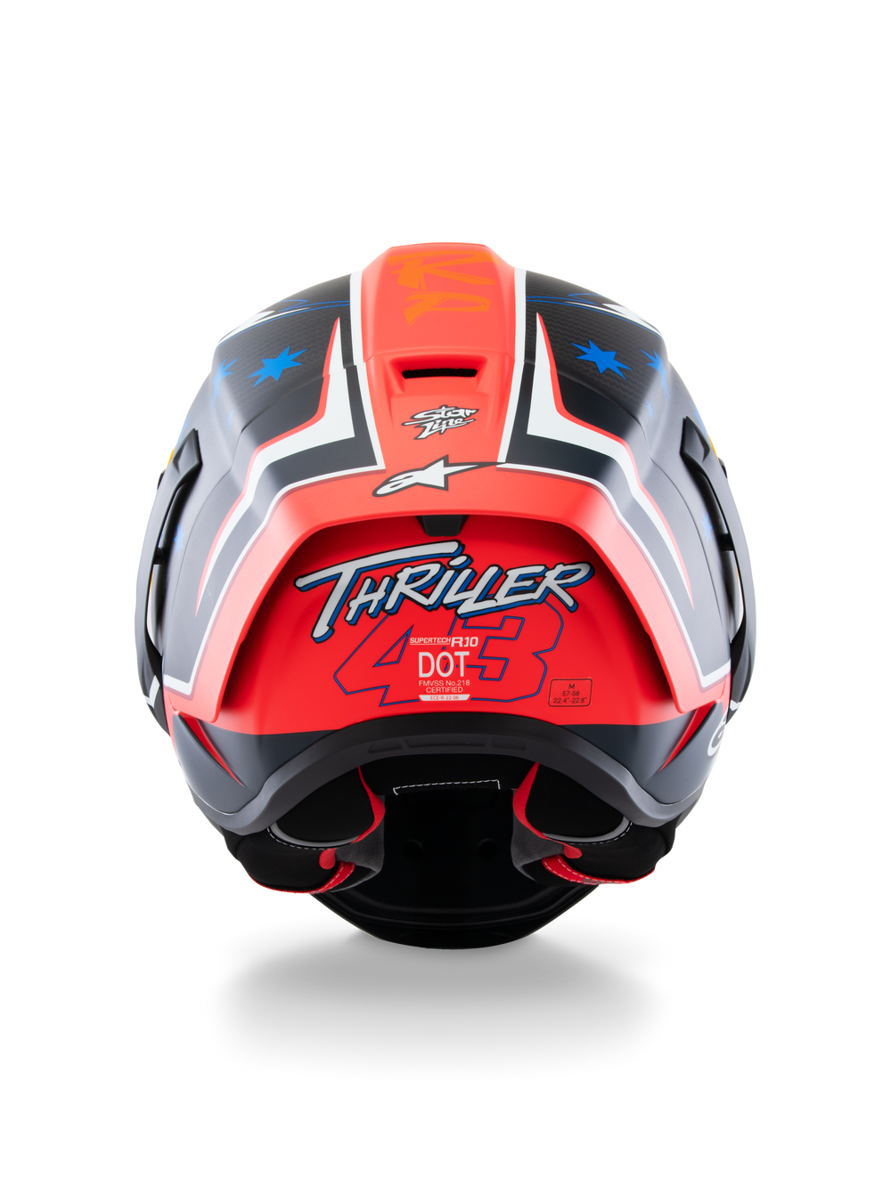 Limited Edition Supertech R10 Miller Helmet
