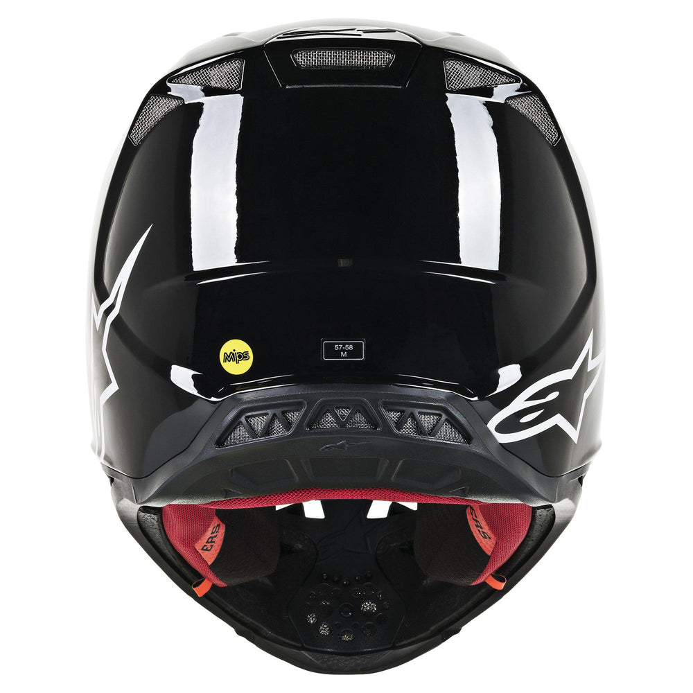 Supertech M8 Solid Black Helmet