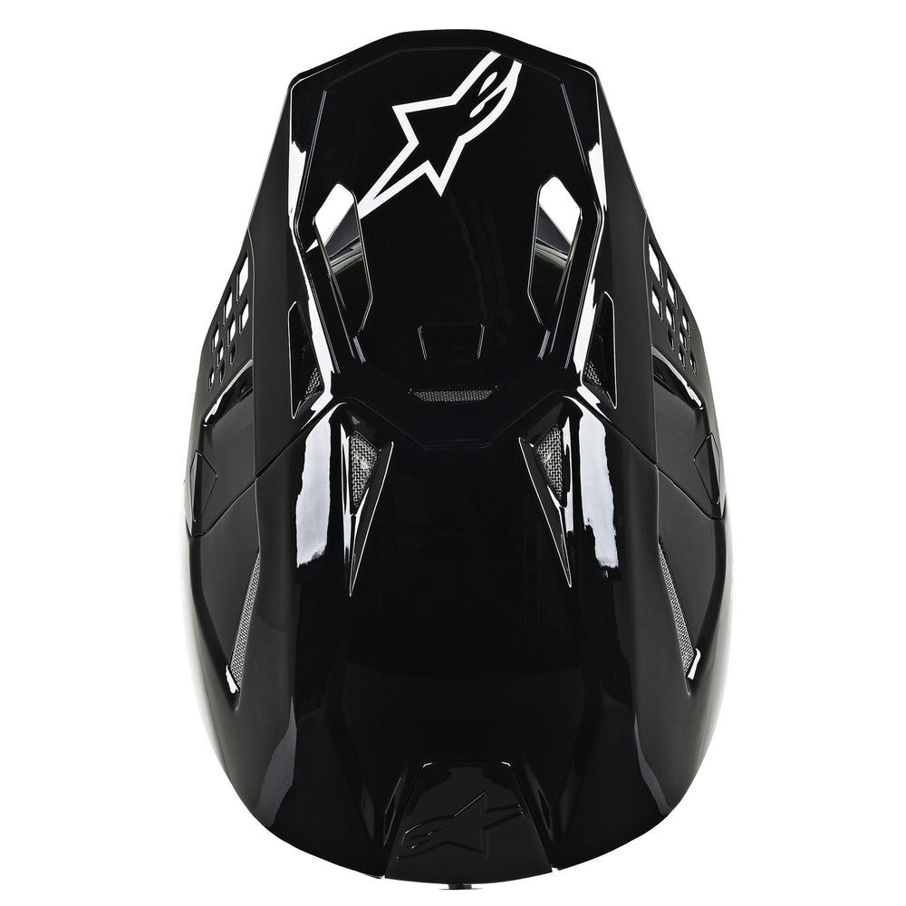 Supertech M8 Solid Black Helmet