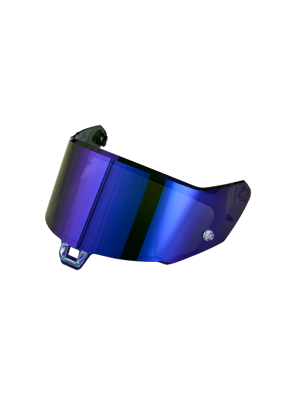 Alpinestars Absolute Vision Shield V2, motorcycle helmet visor accessory, Mirror Purple