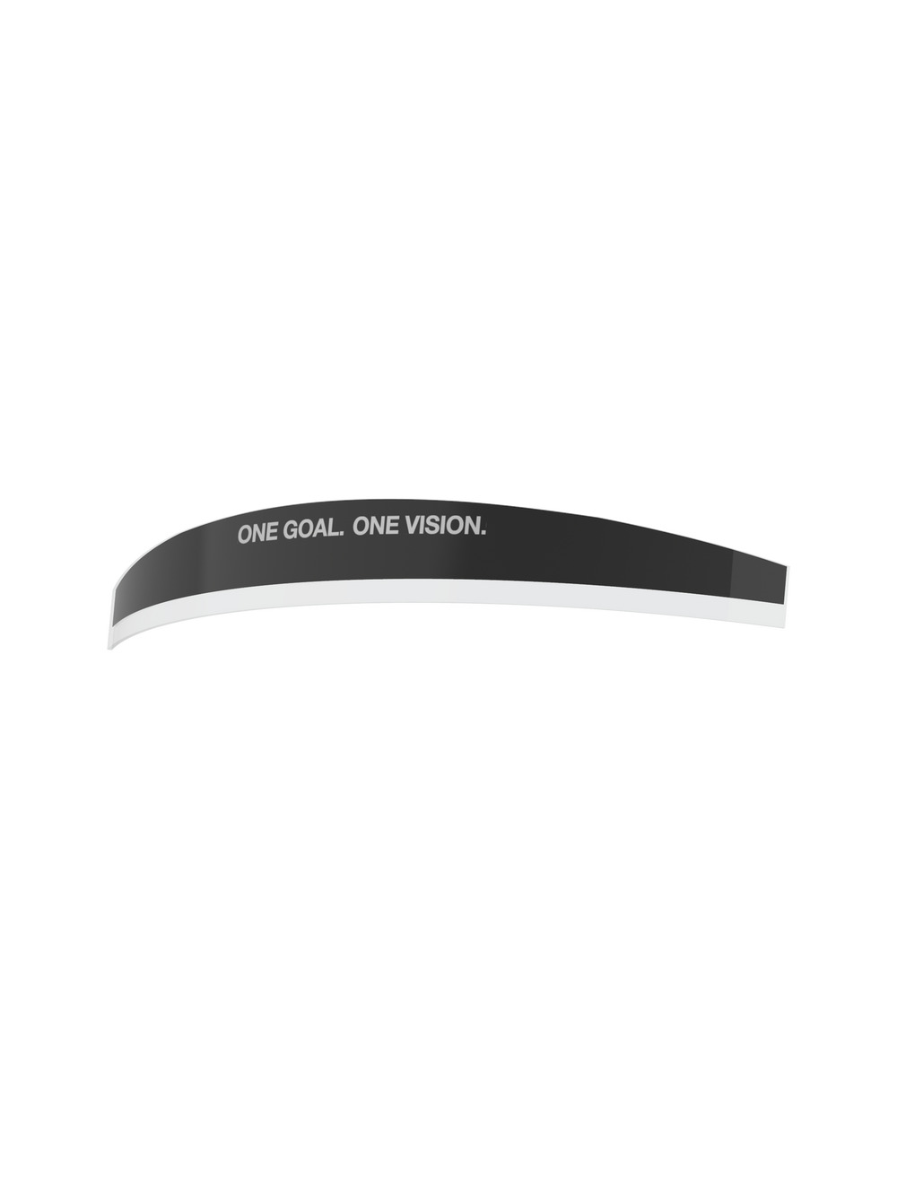 Alpinestars Supertech Roll Off Mud Strip, Goggle Accessory, Transparent, curved clear strip featuring 