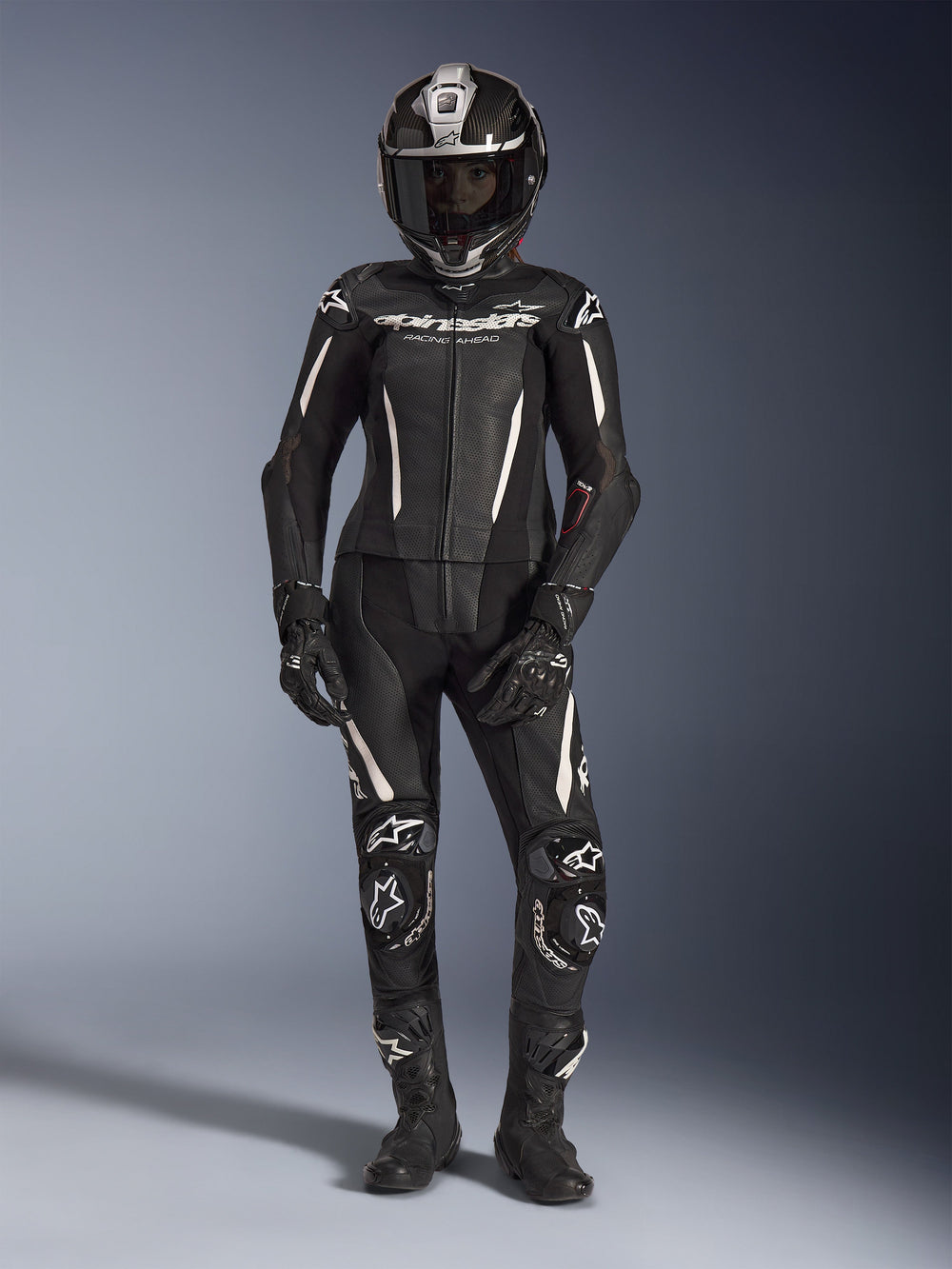 Women Stella GP-R7 Leather Suit - 2Piece