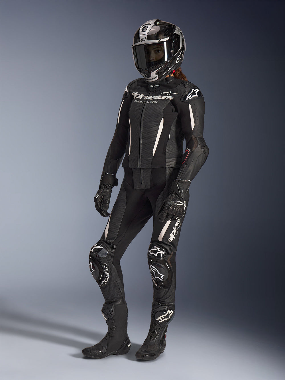 Women Stella GP-R7 Leather Suit - 2Piece