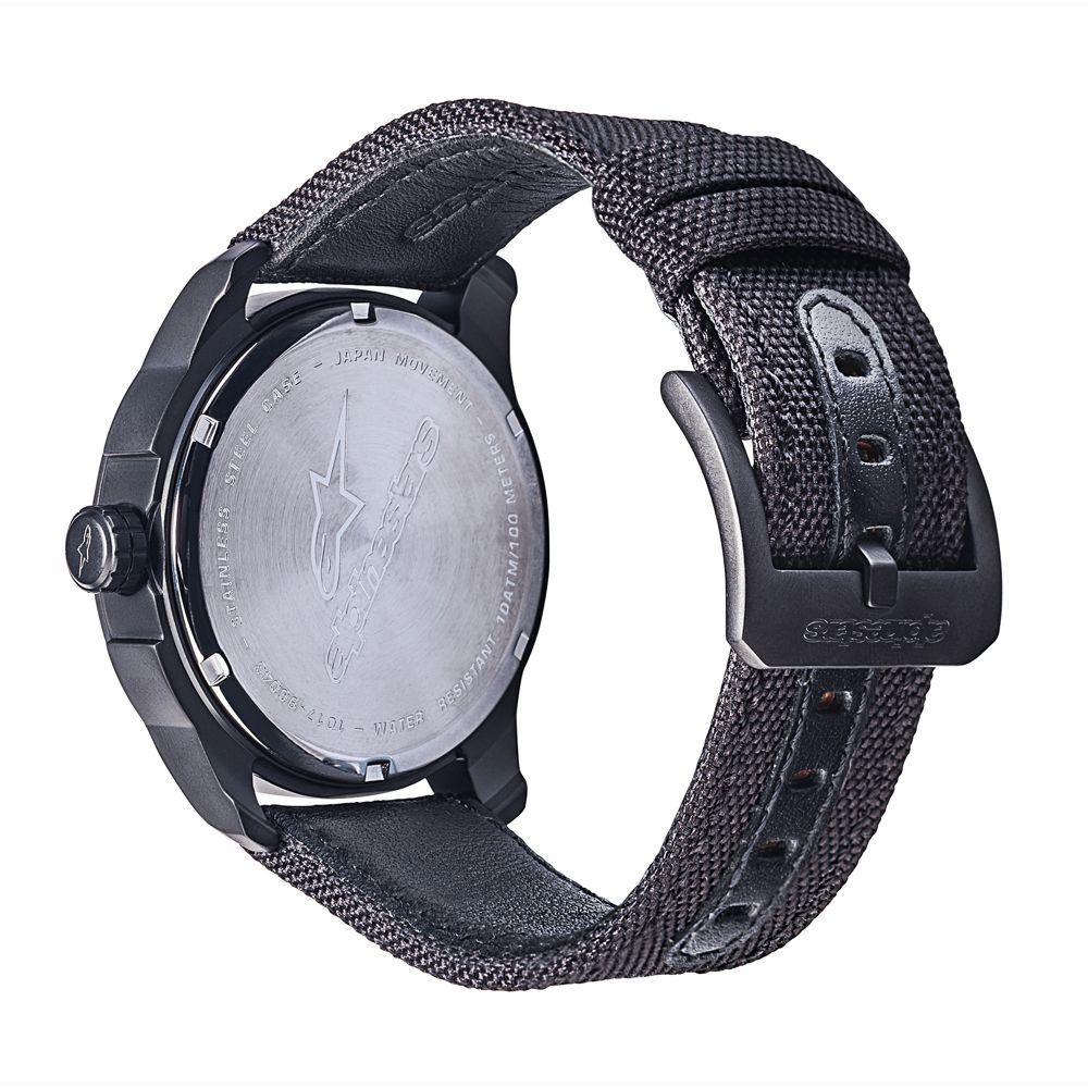 Tech Watch 3H Black-Black/Red